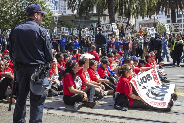 labor union protest