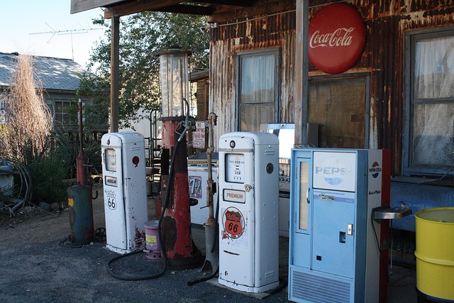 gas station USA