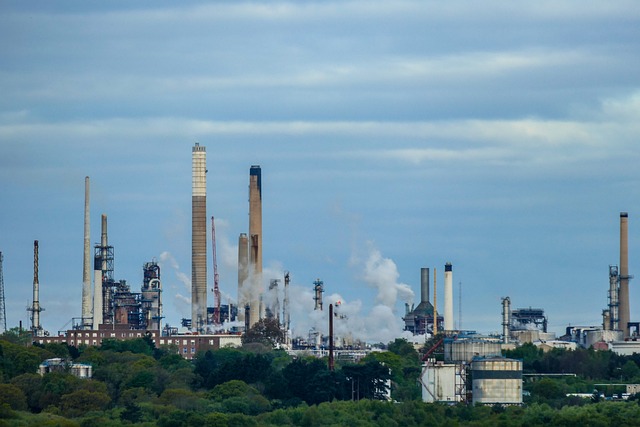 oil refinery