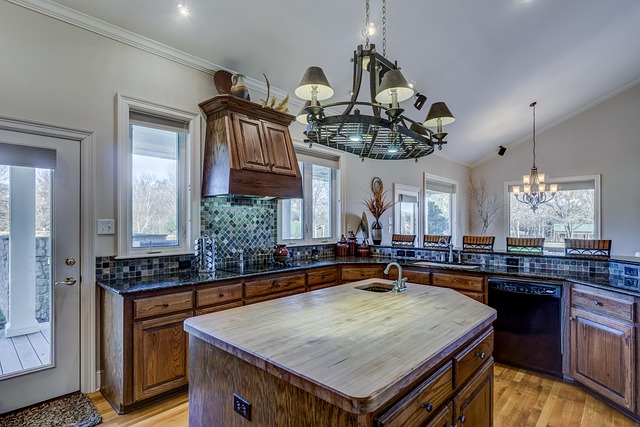 yellow tile backsplash small kitchen