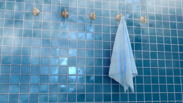 waterproof wallpaper accent wall bathroom