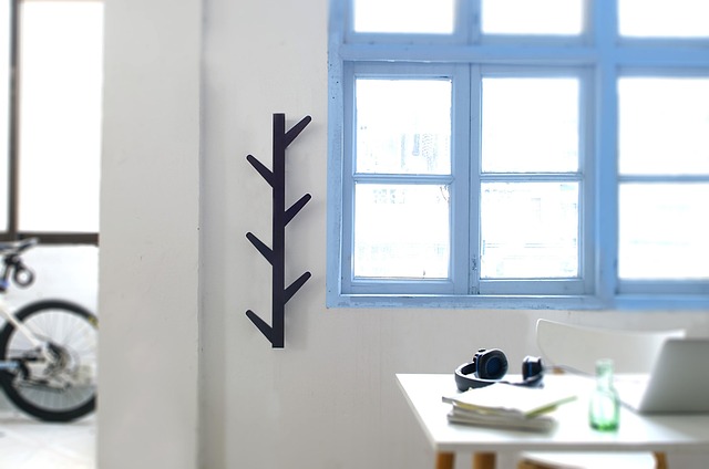 wall mounted pegboard makeup organization