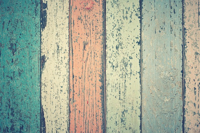 DIY painted wall pattern