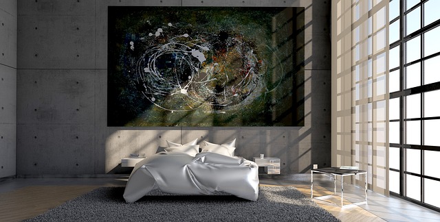 small bedroom colored accent wall