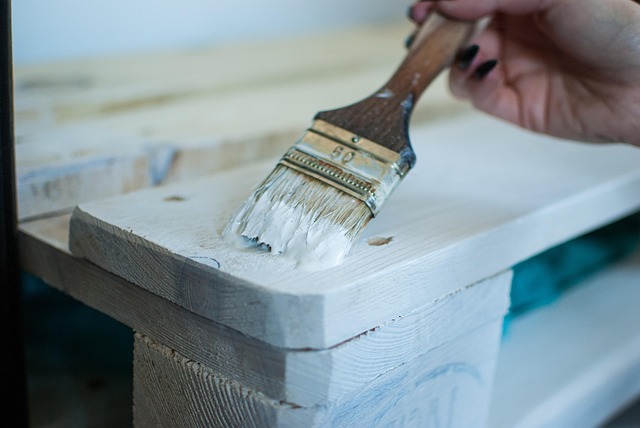 paint furniture makeover brush roller