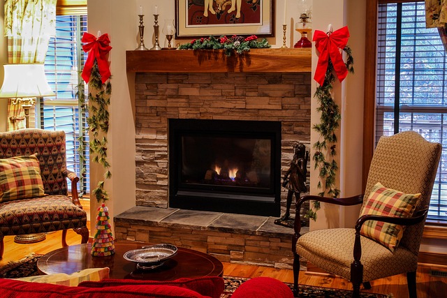 handmade tile fireplace mantel